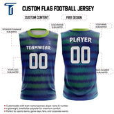 Ocean Vibe Compression 7V7 Flag football Jersey custom content